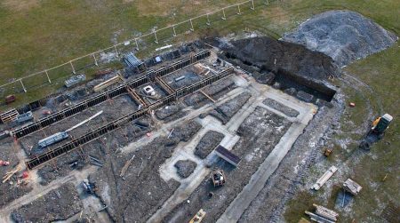 Projet maçonnerie Atrium Gilly-sur-Isère